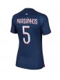 Billige Paris Saint-Germain Marquinhos #5 Hjemmedrakt Dame 2023-24 Kortermet